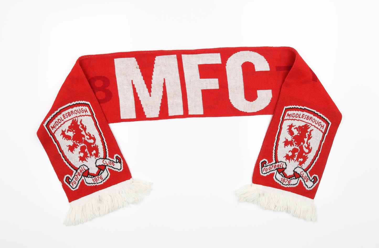 Middlesbrough Fc Mens Red   Scarf  One Size
