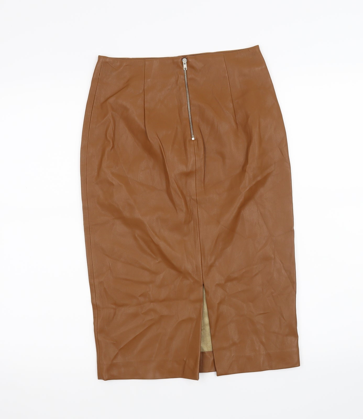 Zara Womens Brown   A-Line Skirt Size XS
