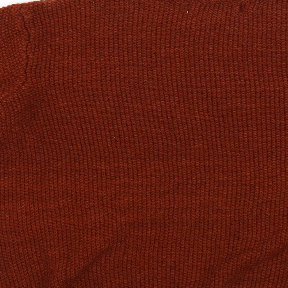 Primark Mens Orange   Pullover Jumper Size M