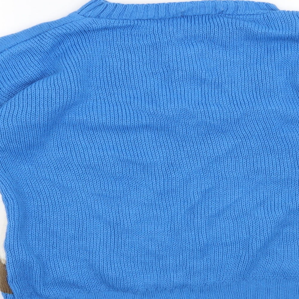 Amazon Womens Blue   Pullover Jumper Size S