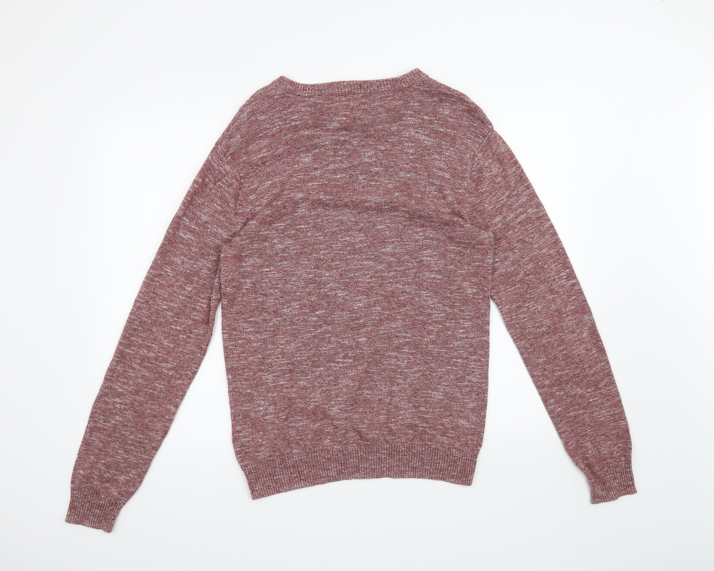 Peacocks Mens Red   Pullover Jumper Size S