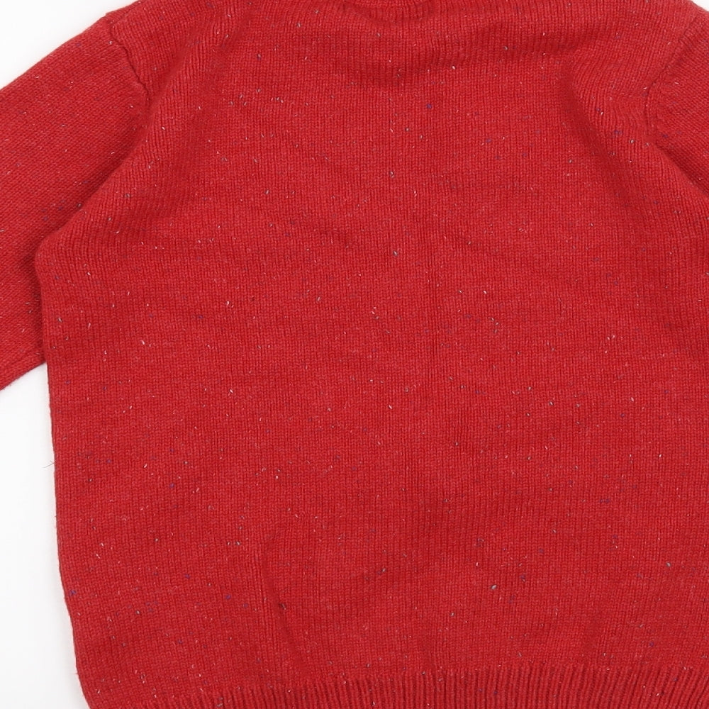 NEXT Boys Red   Pullover Jumper Size 11 Years