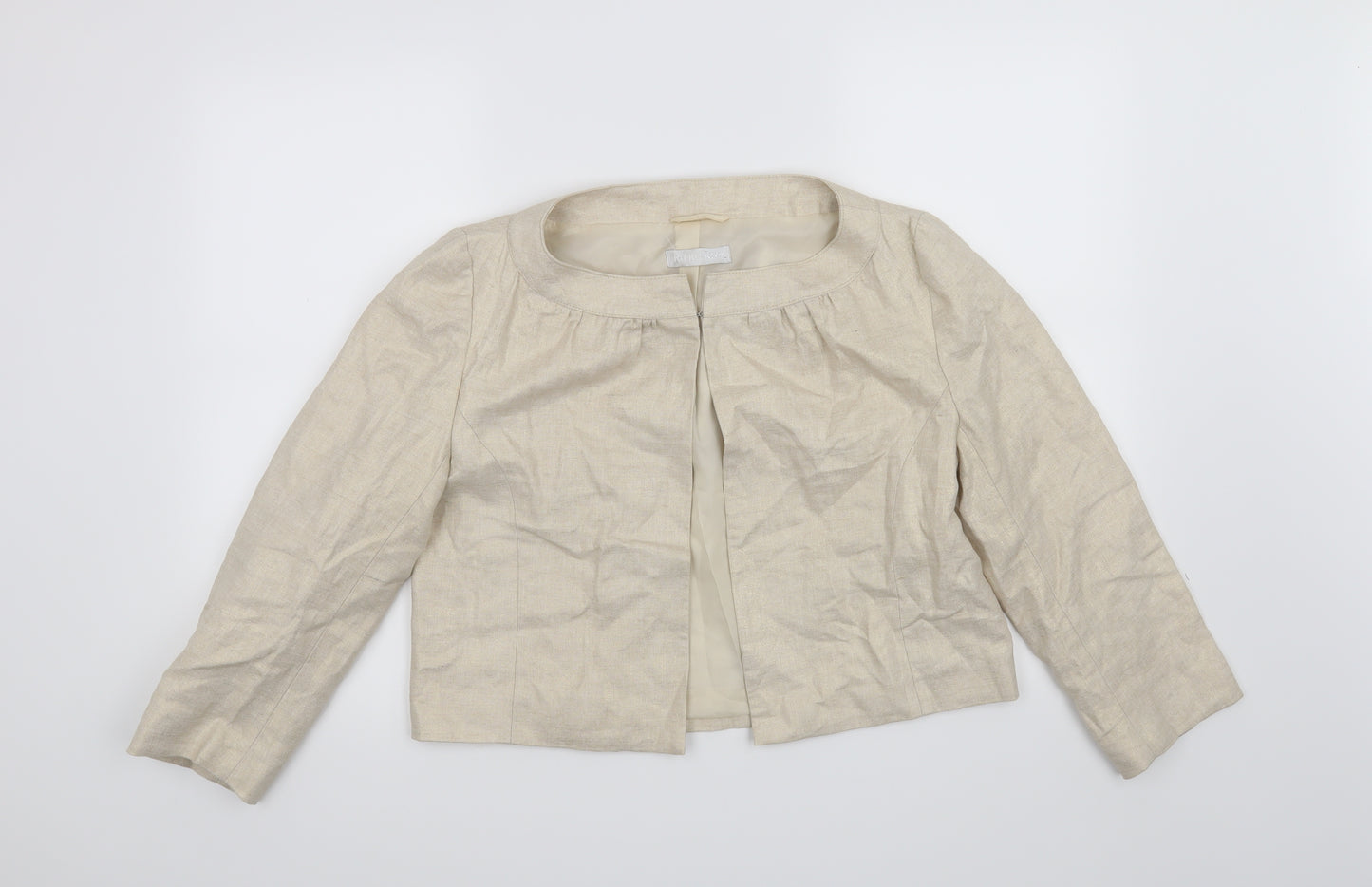 Kit  Womens Beige   Jacket  Size 12