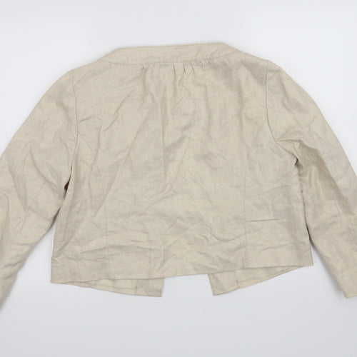 Kit  Womens Beige   Jacket  Size 12