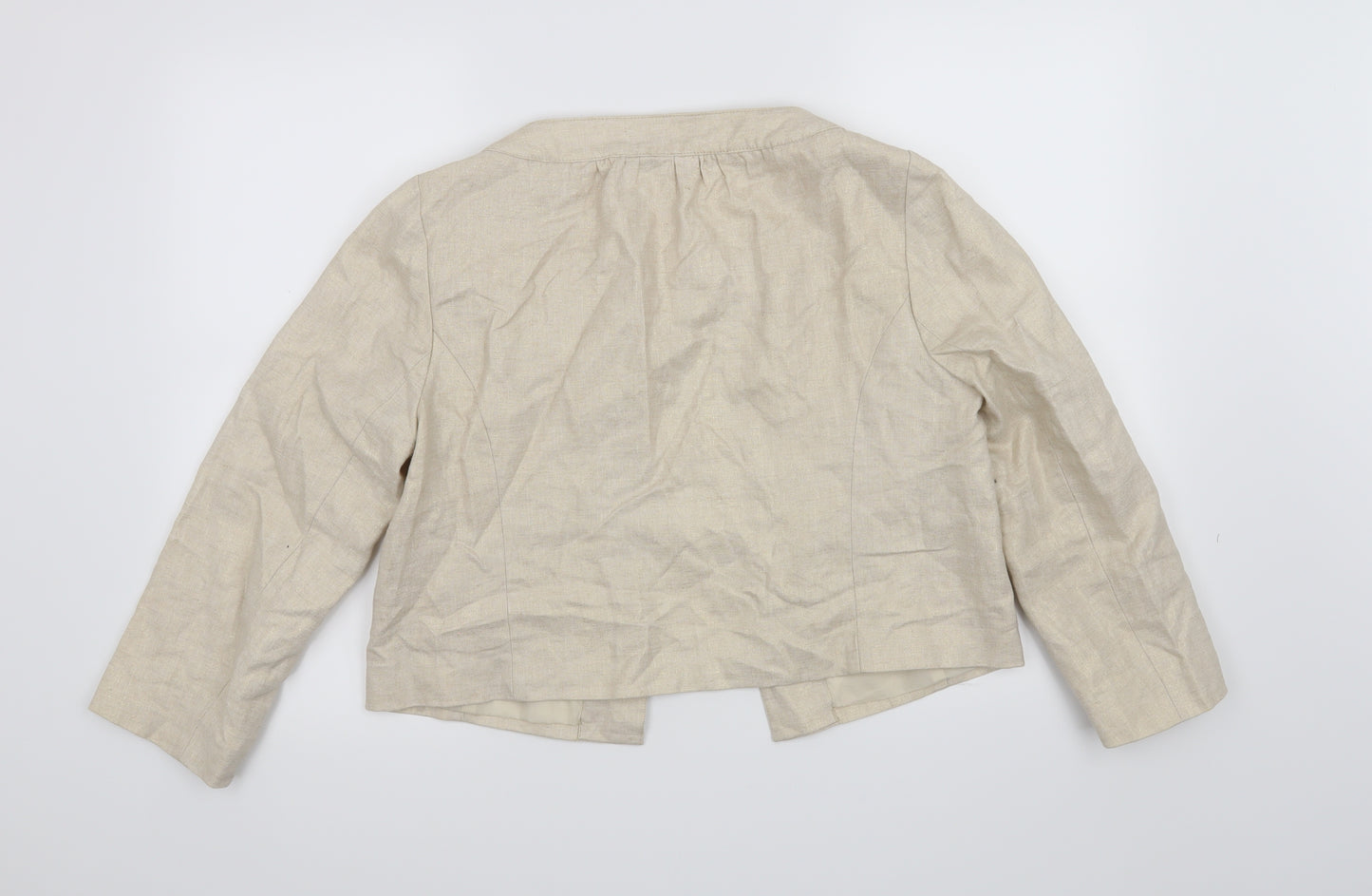 Kit  Womens Beige   Jacket  Size 12