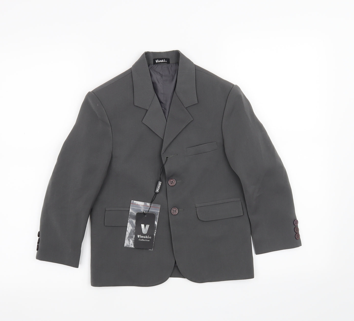 VivaKi Boys Grey   Jacket  Size 4 Years