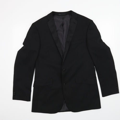 Taylor & Wright Mens Black   Jacket Suit Jacket Size 38