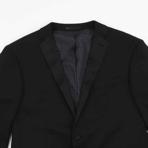 Taylor & Wright Mens Black   Jacket Suit Jacket Size 38