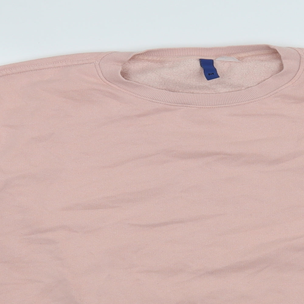 H&M Womens Pink   Pullover Jumper Size M