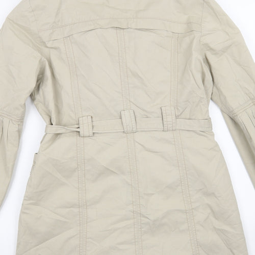 Papaya Womens Beige   Jacket Coat Size 12