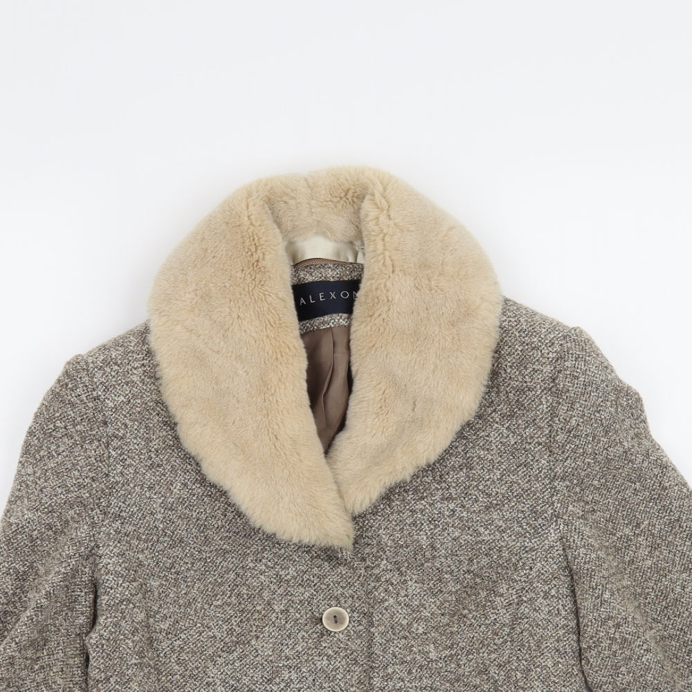 Alexon Womens Beige   Jacket Coat Size 8