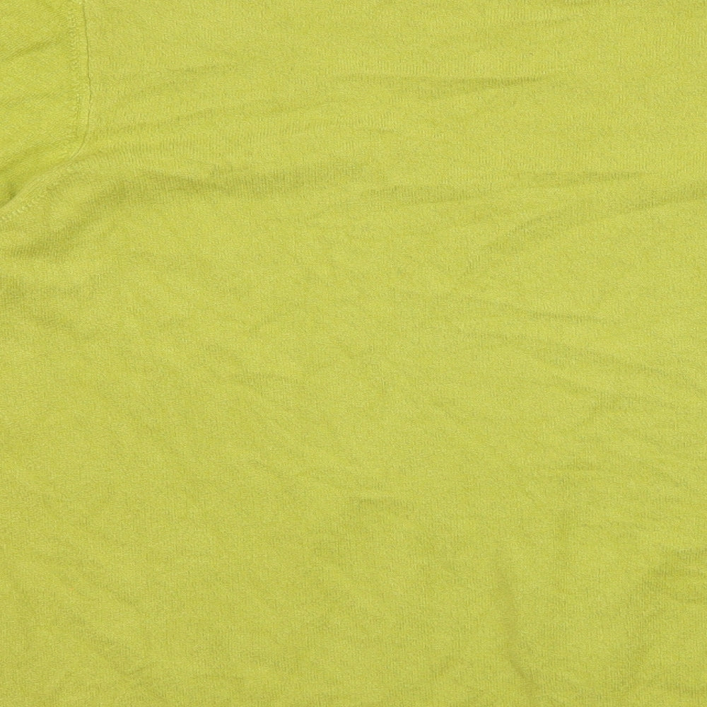 Preworn Womens Green   Basic T-Shirt Size 18