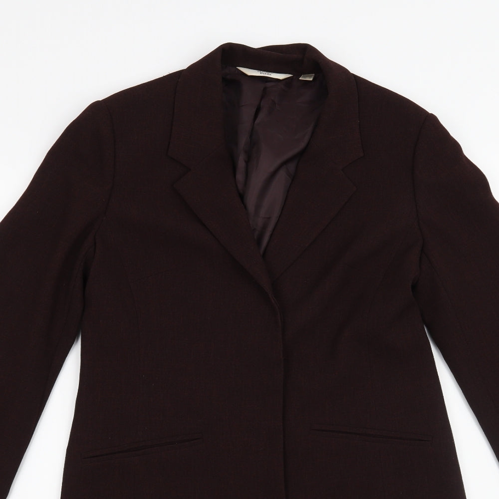 NEXT Womens Brown   Trench Coat Coat Size 10