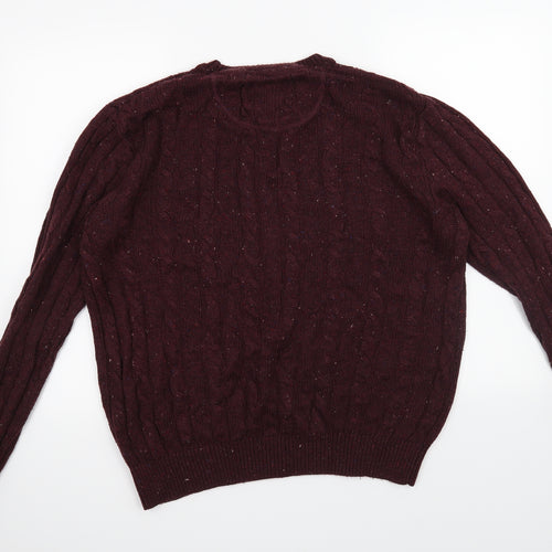 St George Mens Red   Pullover Jumper Size M