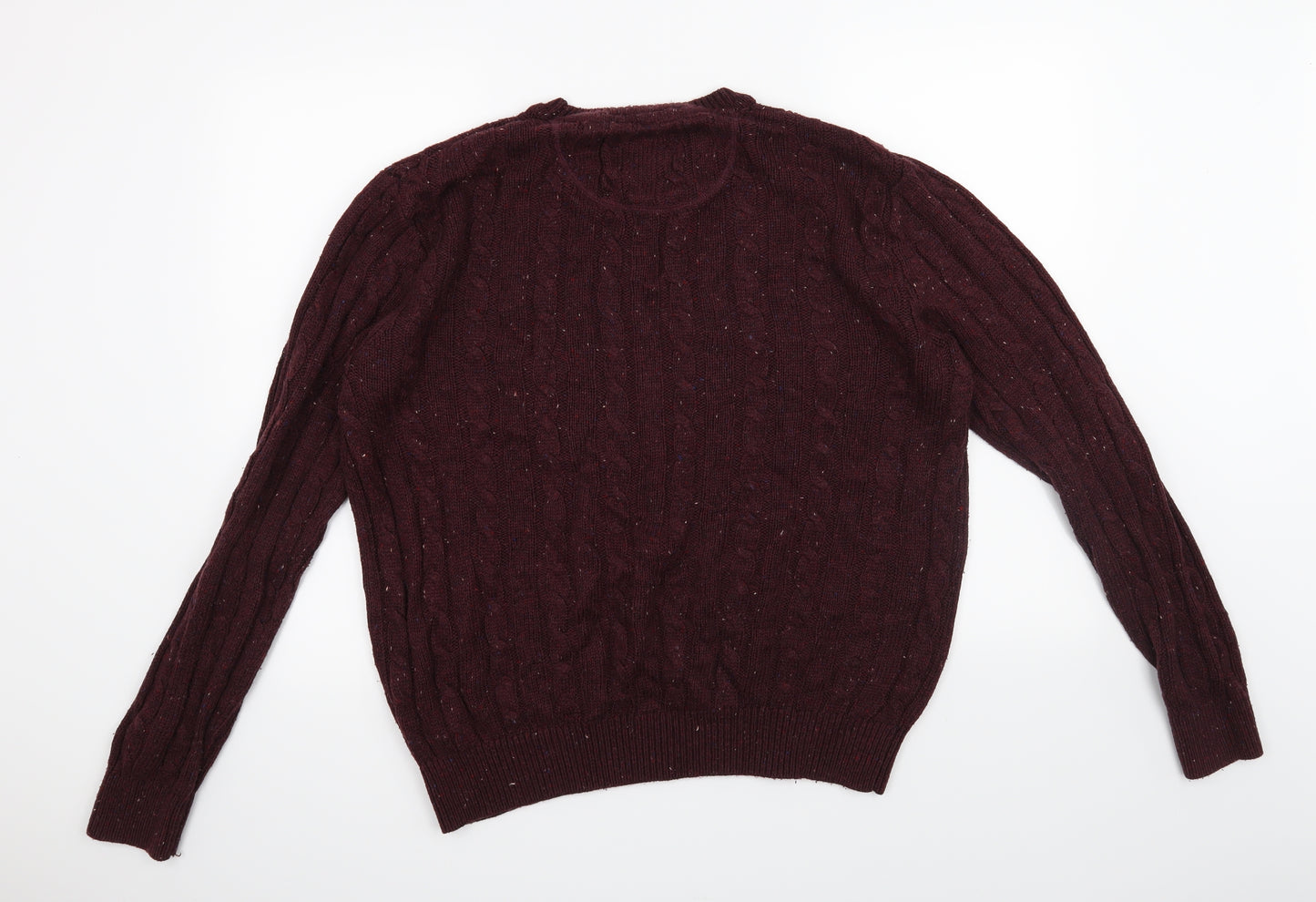 St George Mens Red   Pullover Jumper Size M