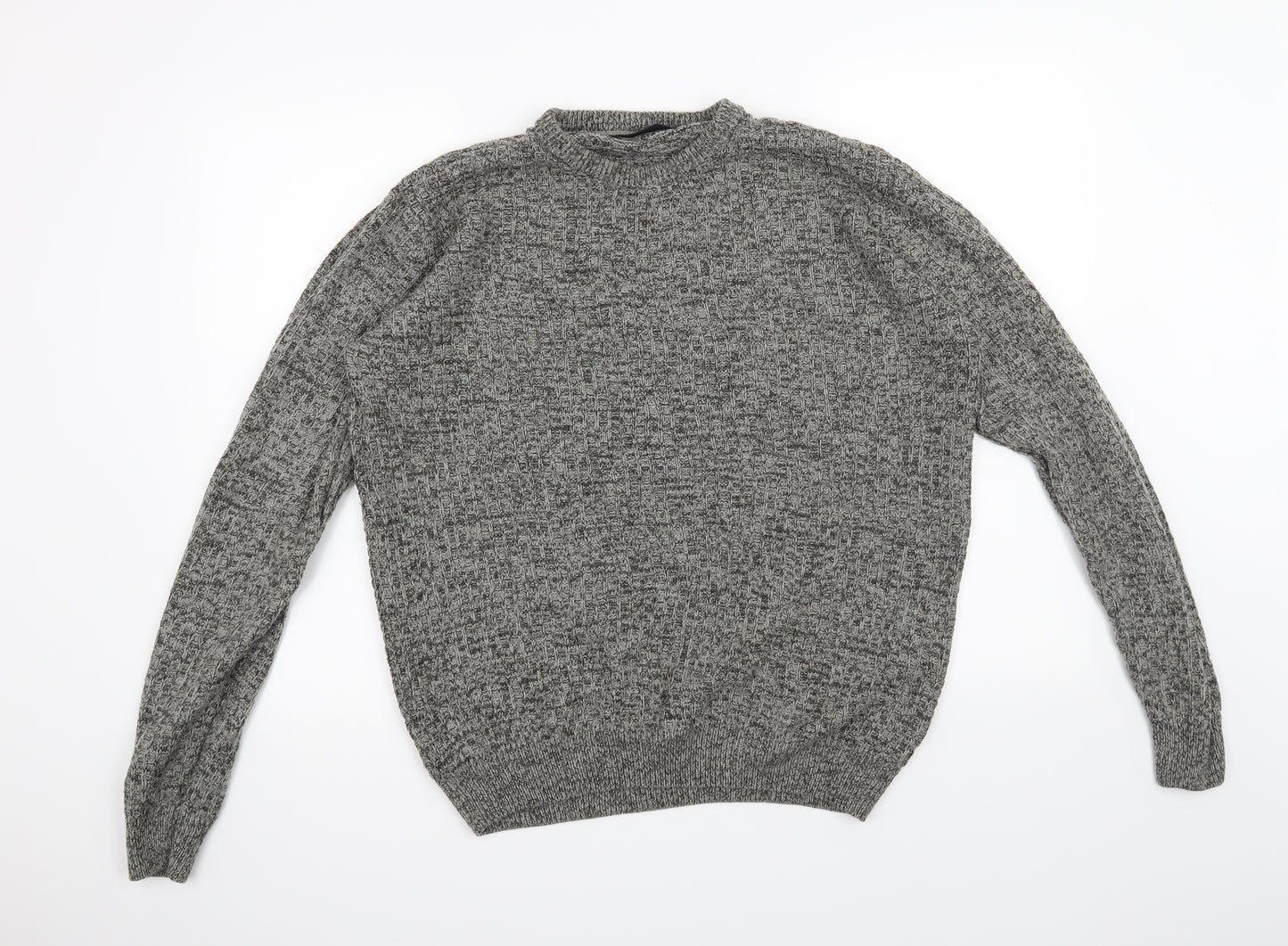 Acw85 Mens Grey   Pullover Jumper Size M