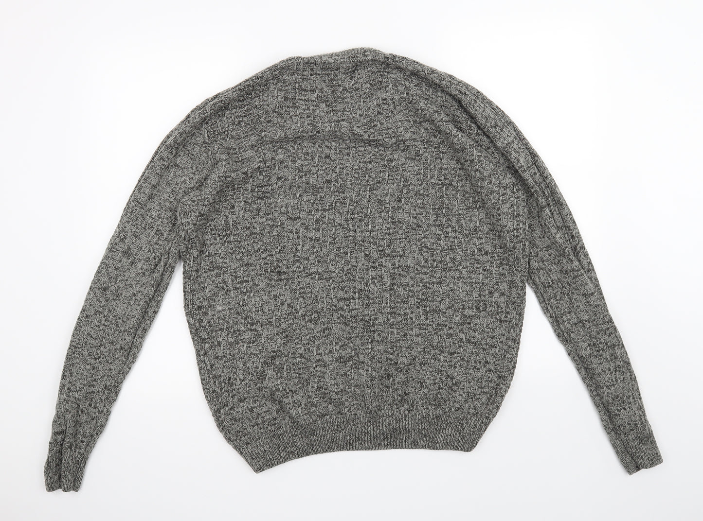 Acw85 Mens Grey   Pullover Jumper Size M