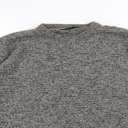 Acw85 Mens Grey   Pullover Jumper Size M