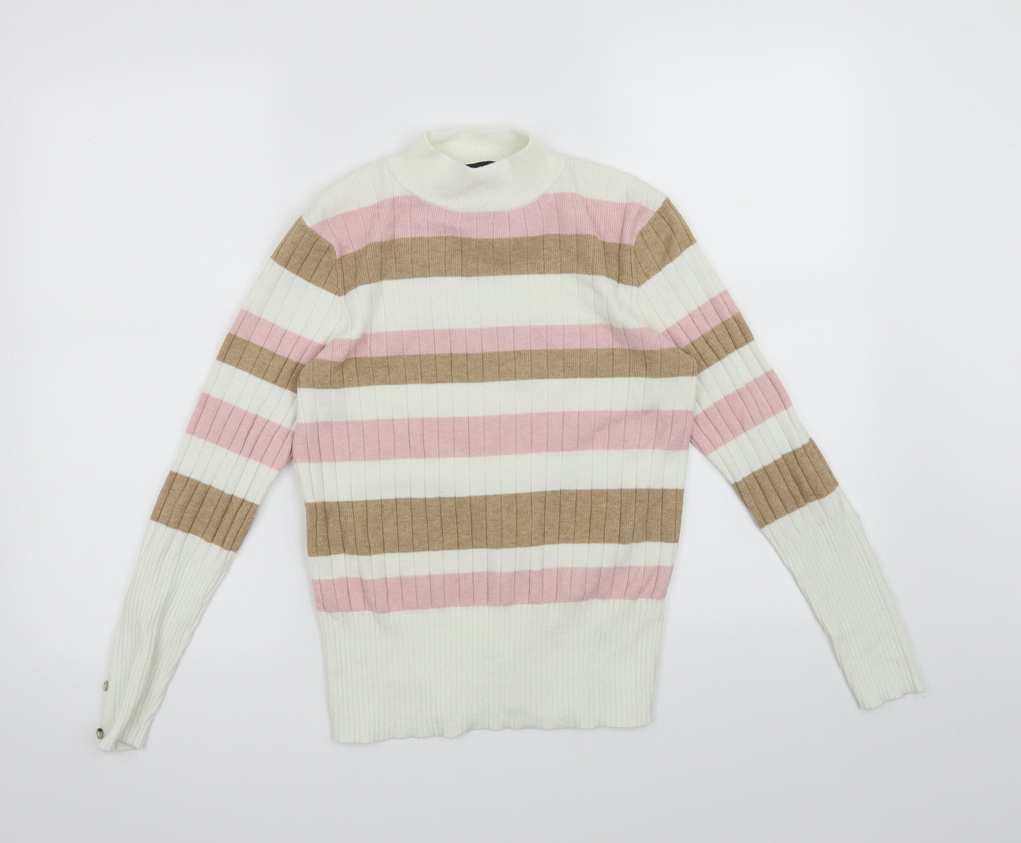M&S Womens Pink   Pullover Jumper Size 10