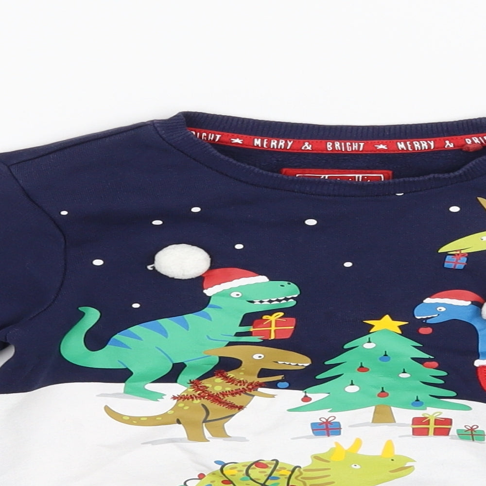 TU Boys Blue   Pullover Jumper Size 2-3 Years