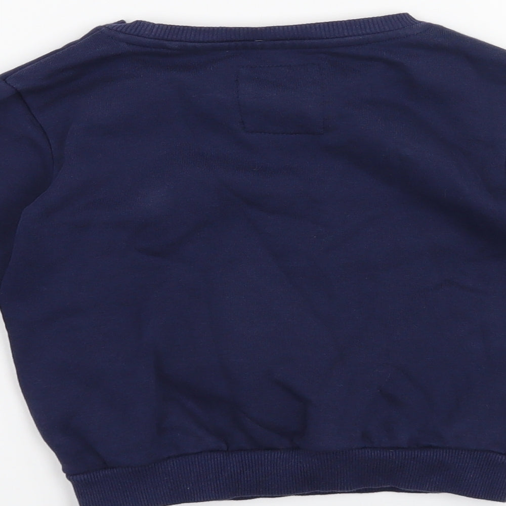 TU Boys Blue   Pullover Jumper Size 2-3 Years