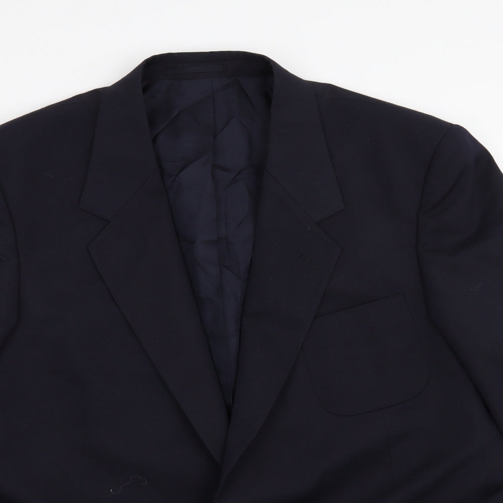 Sergio Rossi Mens Blue   Jacket Suit Jacket Size 46