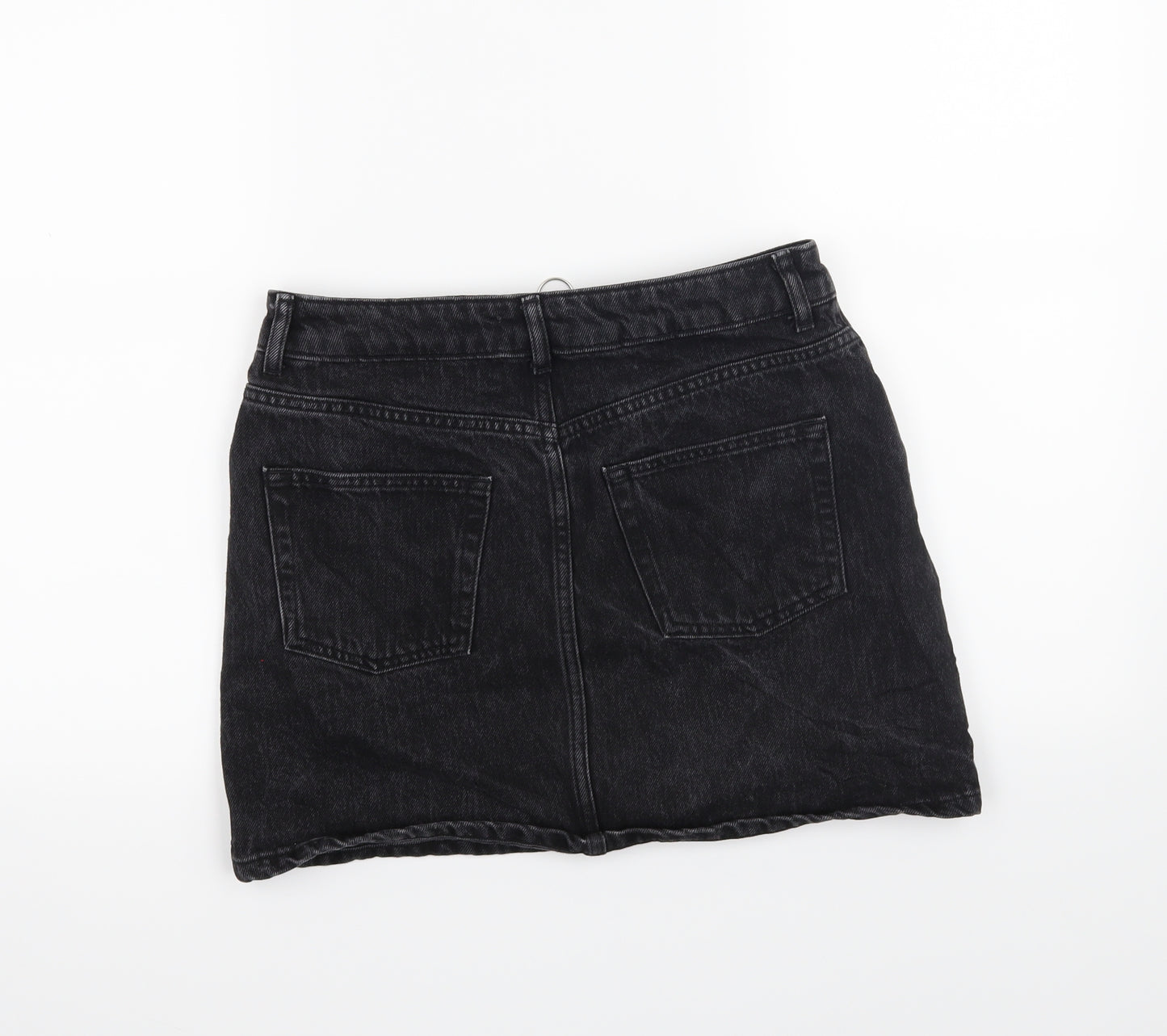 Topshop Womens Black   Mini Skirt Size 10