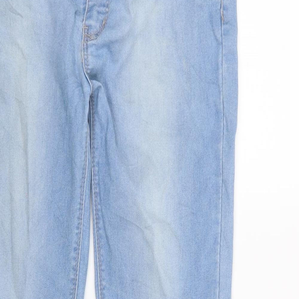 Denim & Co. Womens Blue   Skinny Jeans Size 10 L30 in