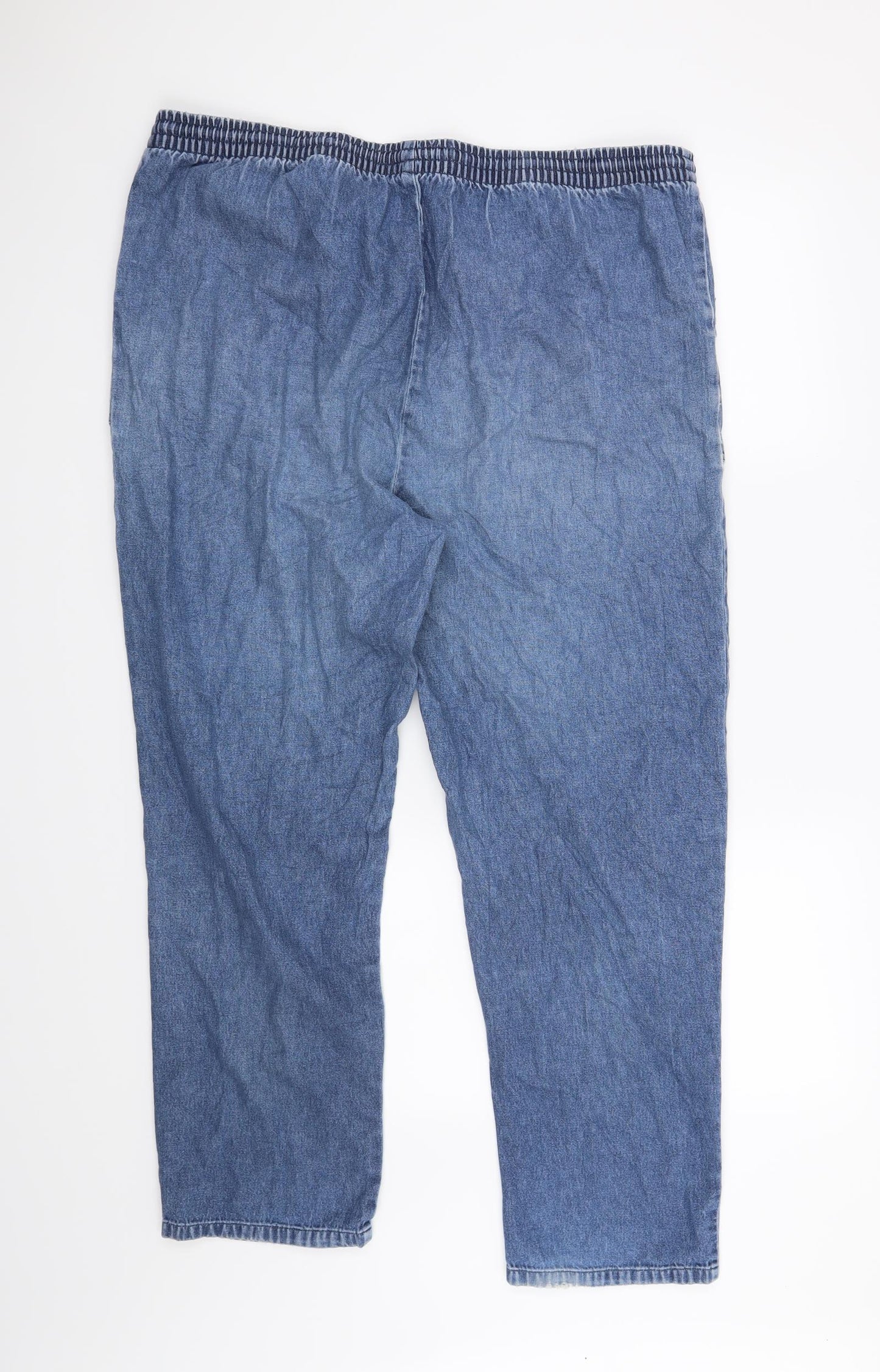 Damart Womens Blue   Straight Jeans Size 18 L26 in