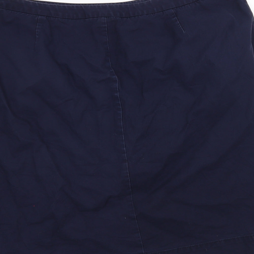 Boden Womens Blue   A-Line Skirt Size 18