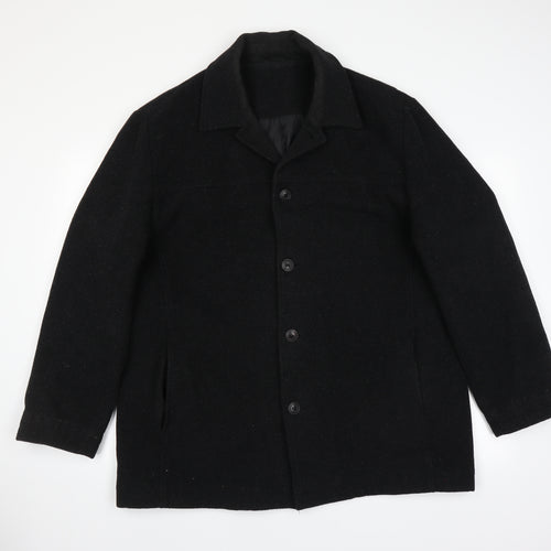 Baker Street Womens Black   Jacket Coat Size L