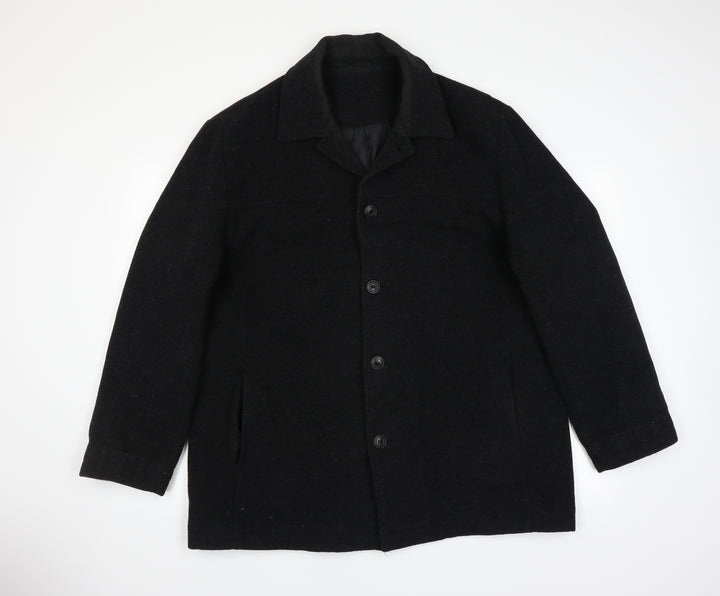 Baker Street Womens Black   Jacket Coat Size L