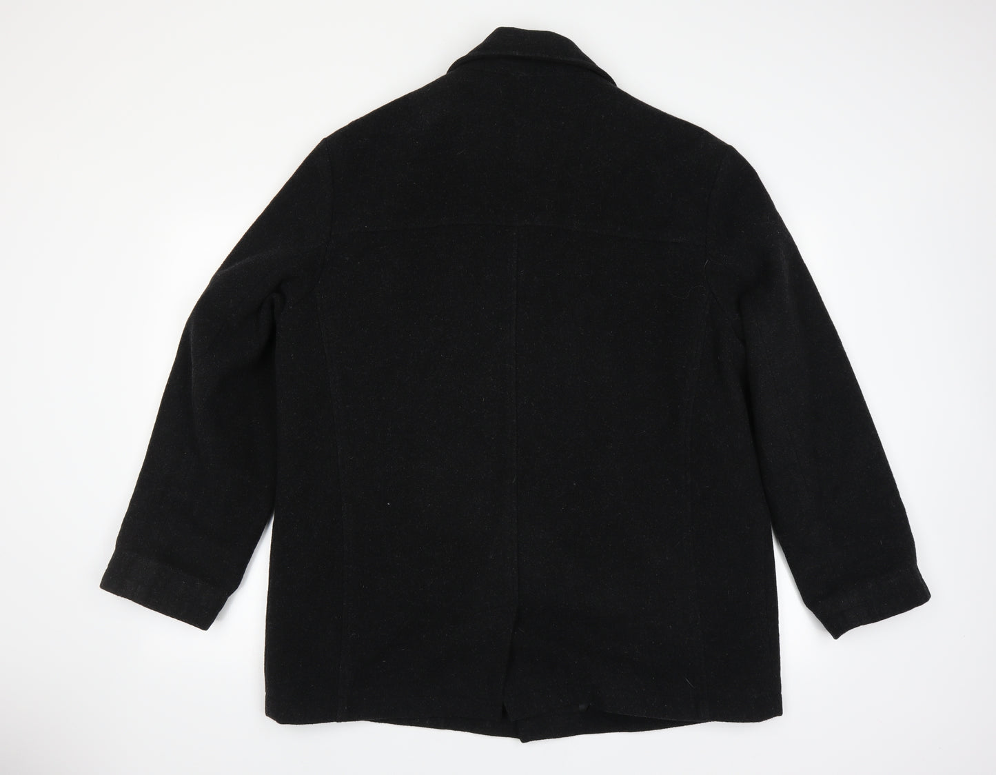 Baker Street Womens Black   Jacket Coat Size L