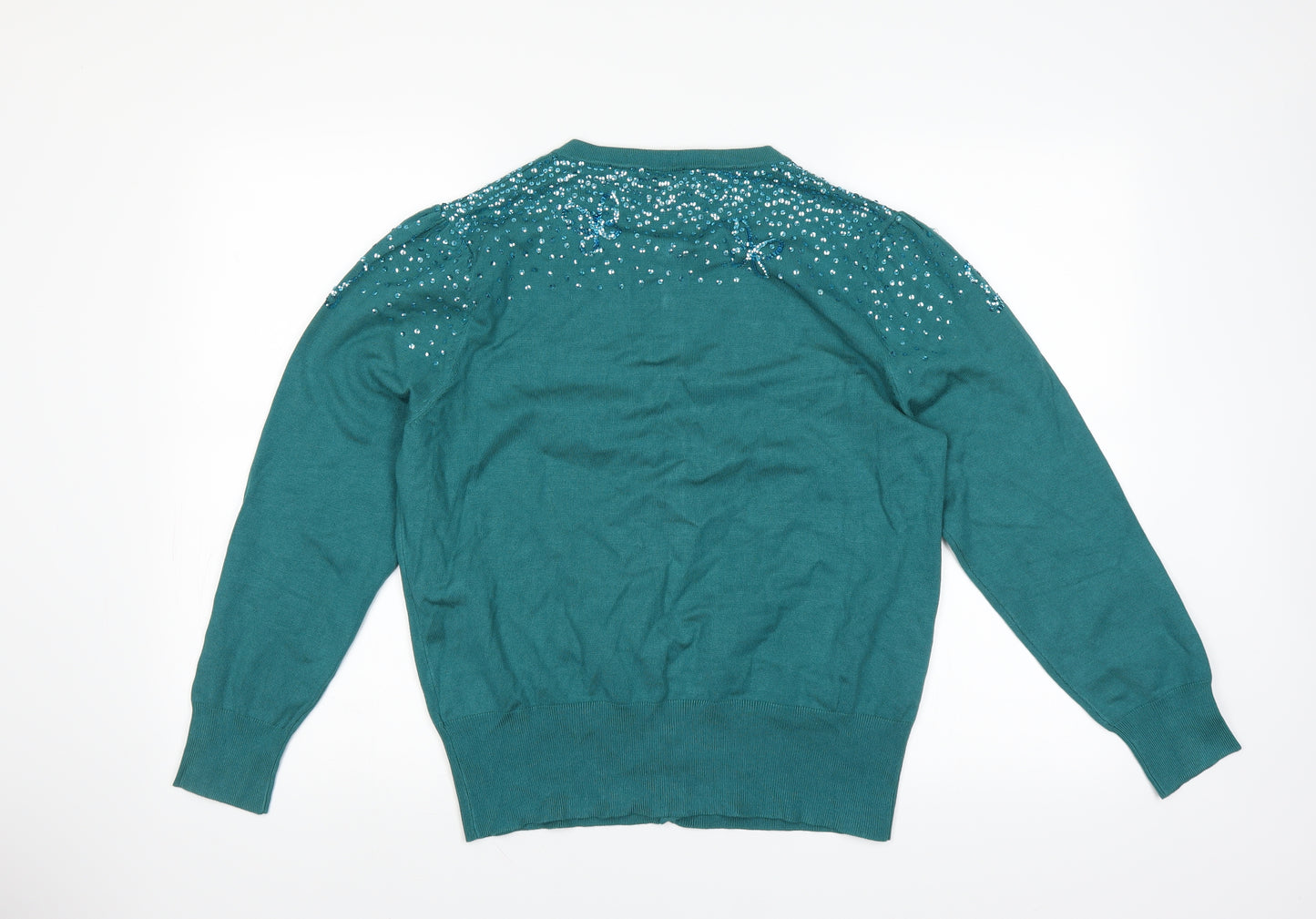 Changes By Together Womens Green   Cardigan Jumper Size 18