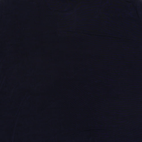 Essential Collection Womens Blue   Basic Blouse Size 16