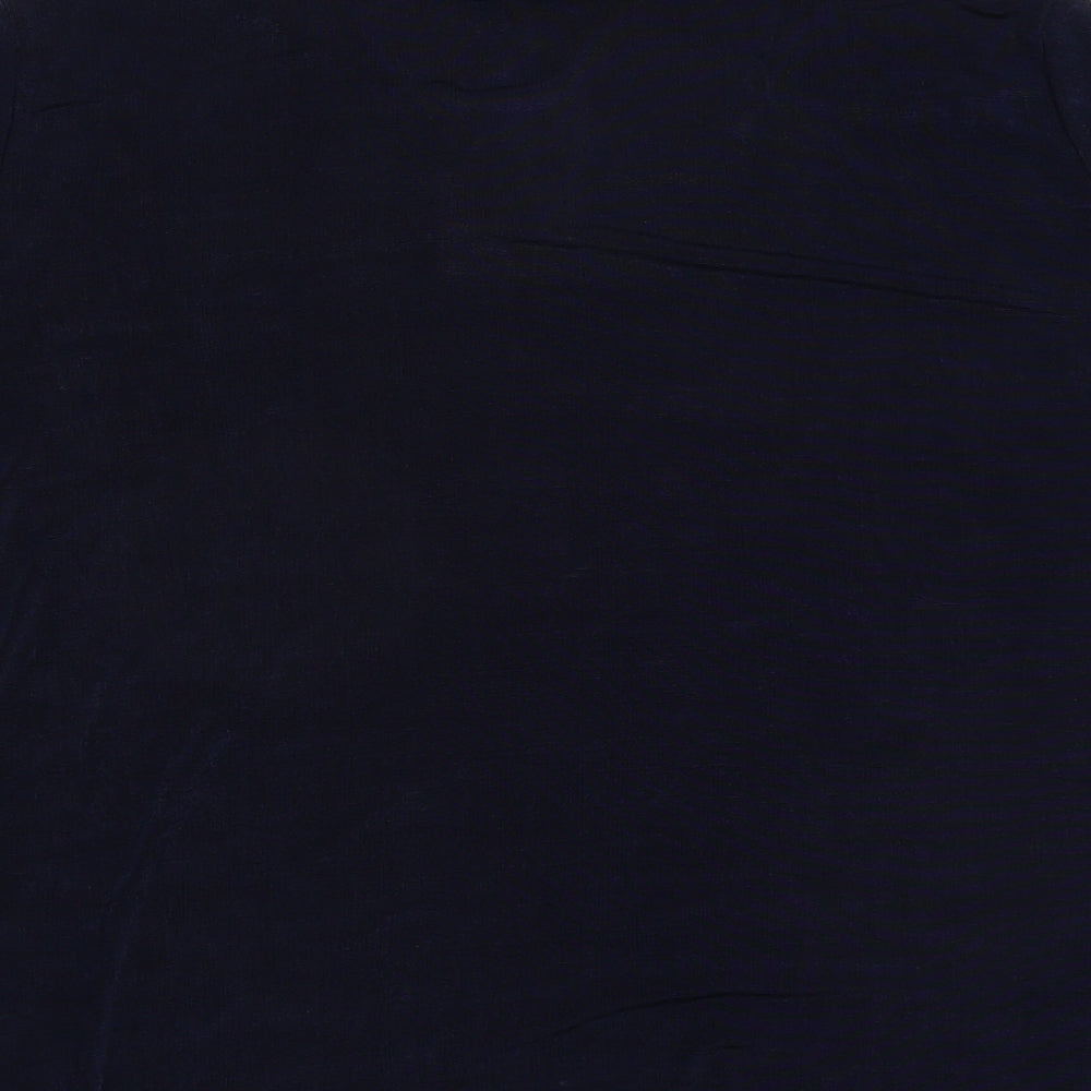 Essential Collection Womens Blue   Basic Blouse Size 16
