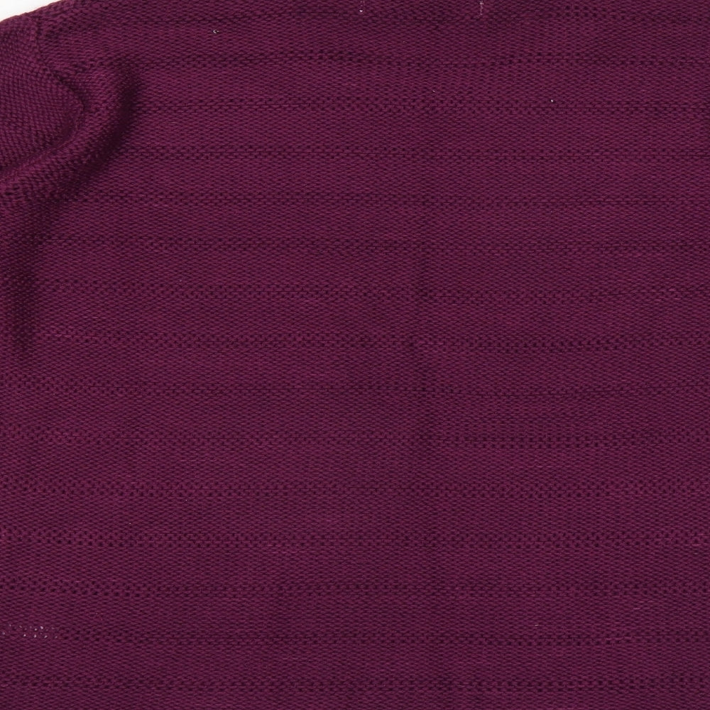 Essential Collection Womens Purple   Pullover Jumper Size 16