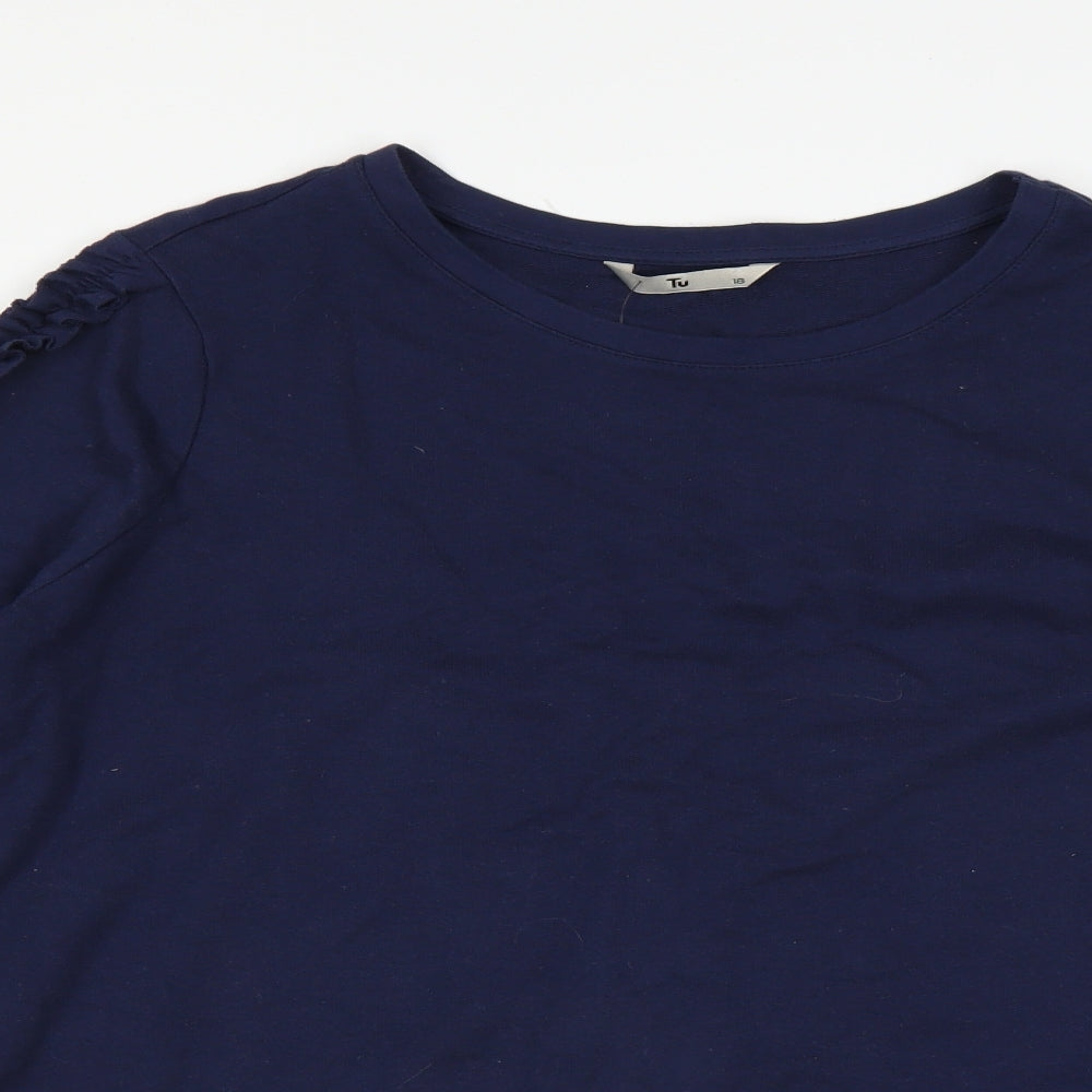 Sainsburys Womens Blue   Pullover Sweatshirt Size 18