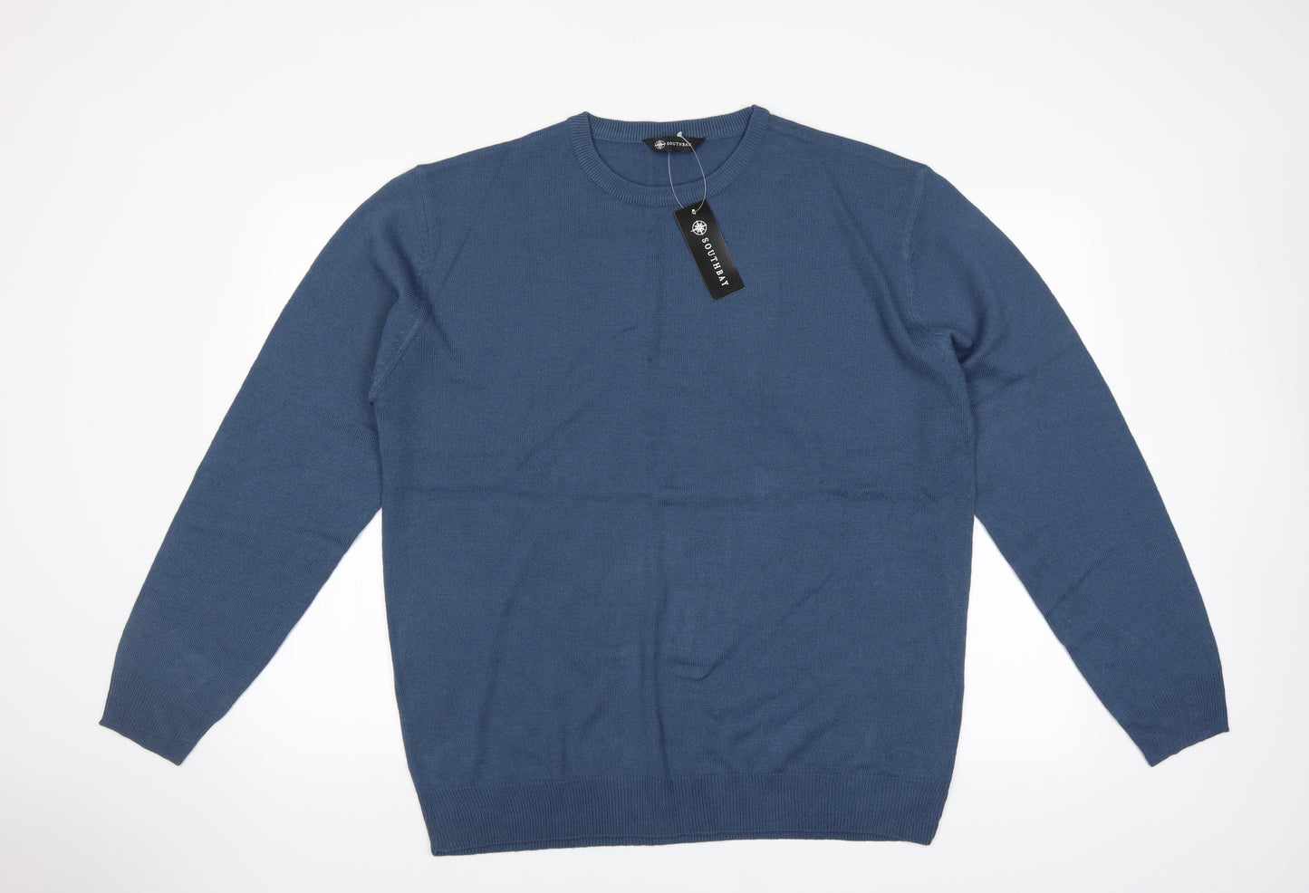 Southbay Mens Blue   Pullover Jumper Size M