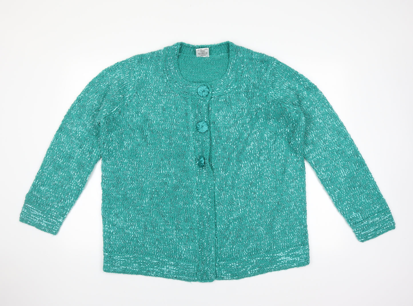 Wardrobe Womens Green   Cardigan Jumper Size 16