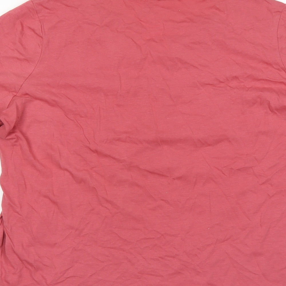 Marisota Womens Pink   Basic Blouse Size 16