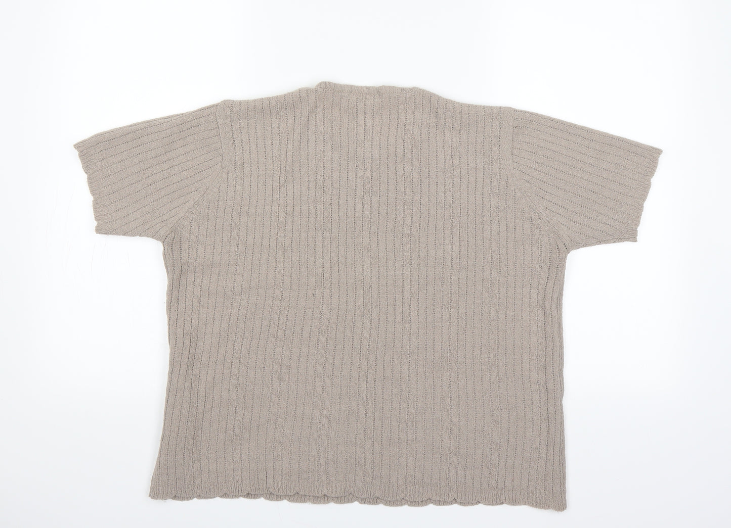 Berkertex Womens Beige   Pullover Jumper Size 18  - grey brown