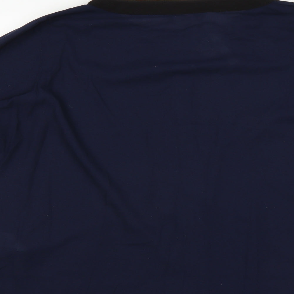 Wardrobe Essentials Womens Blue   Basic Blouse Size 18