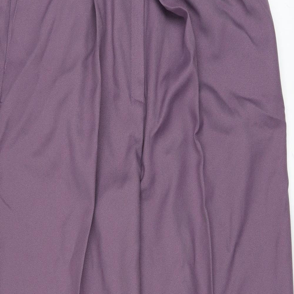 slimma Womens Purple   Trousers  Size 18 L27 in