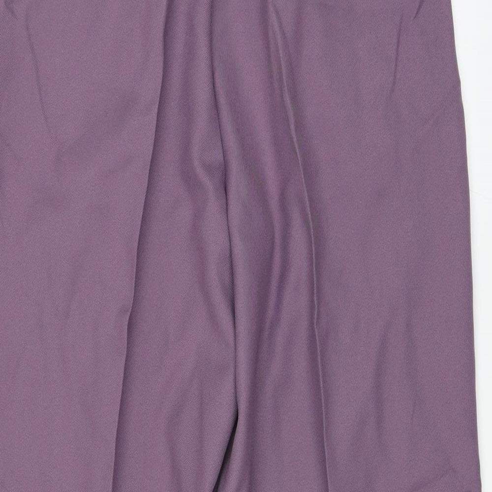 slimma Womens Purple   Trousers  Size 18 L27 in