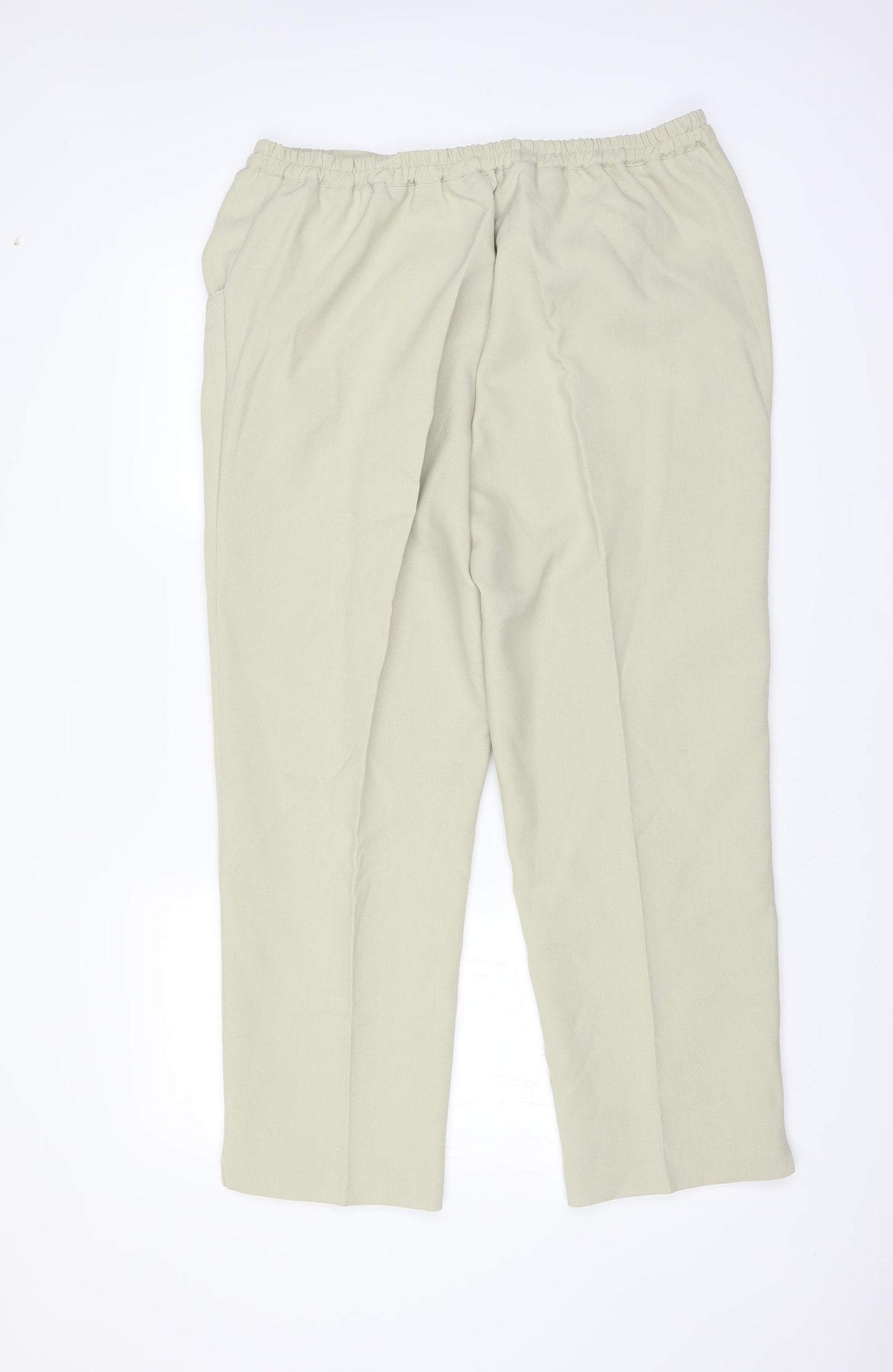 Essential Collection Womens Green   Trousers  Size 18 L27 in