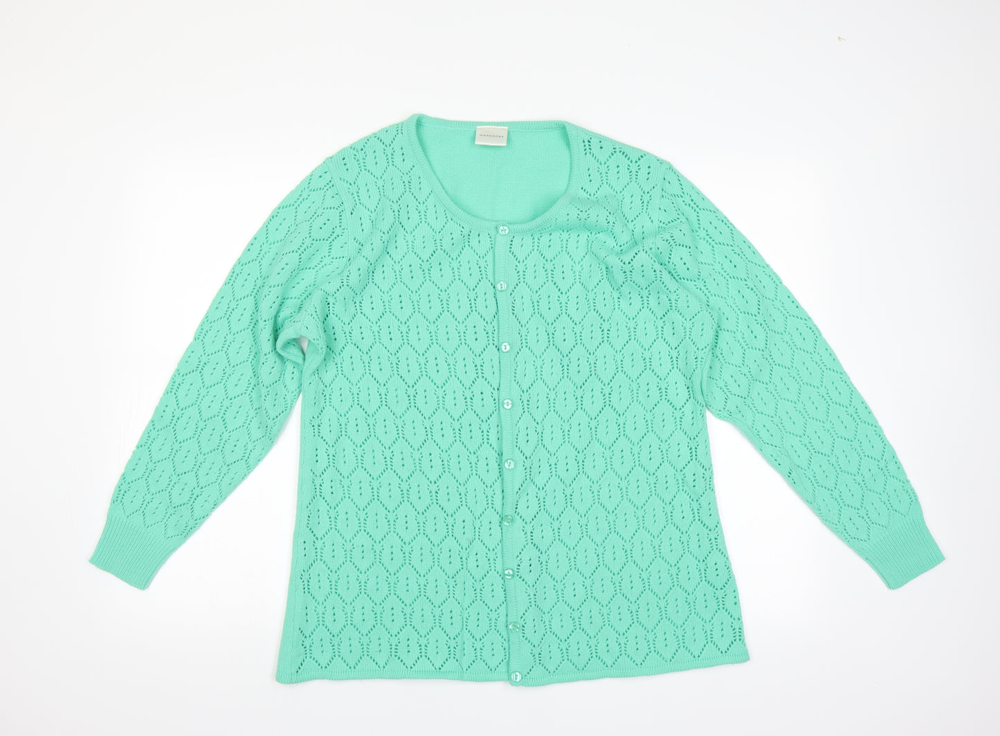 Wardrobe Womens Green   Cardigan Jumper Size 16