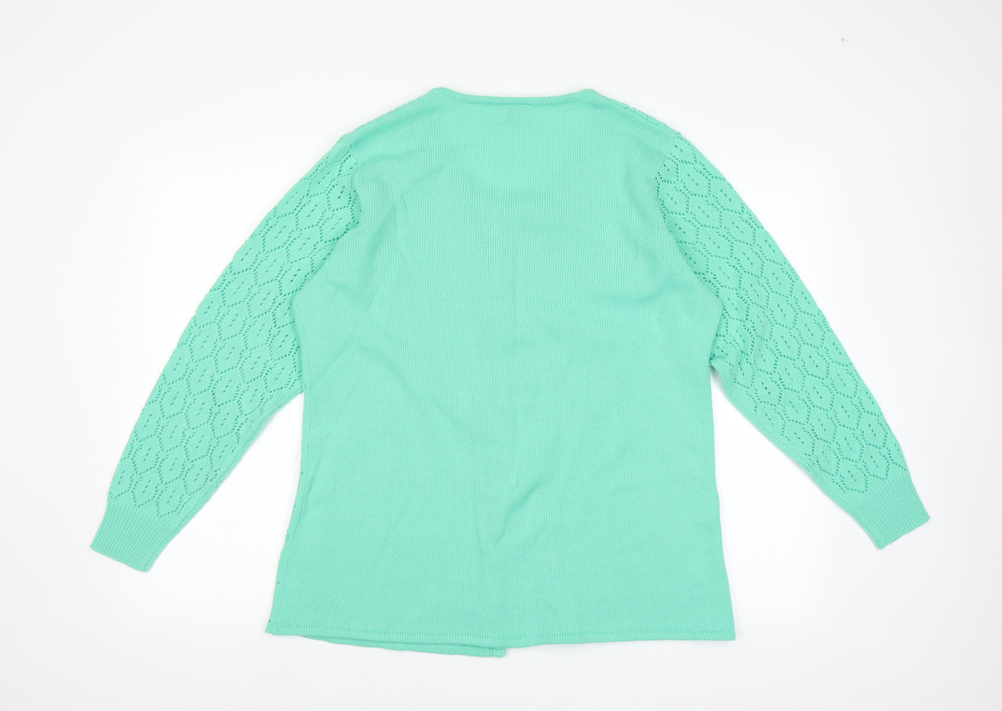 Wardrobe Womens Green   Cardigan Jumper Size 16