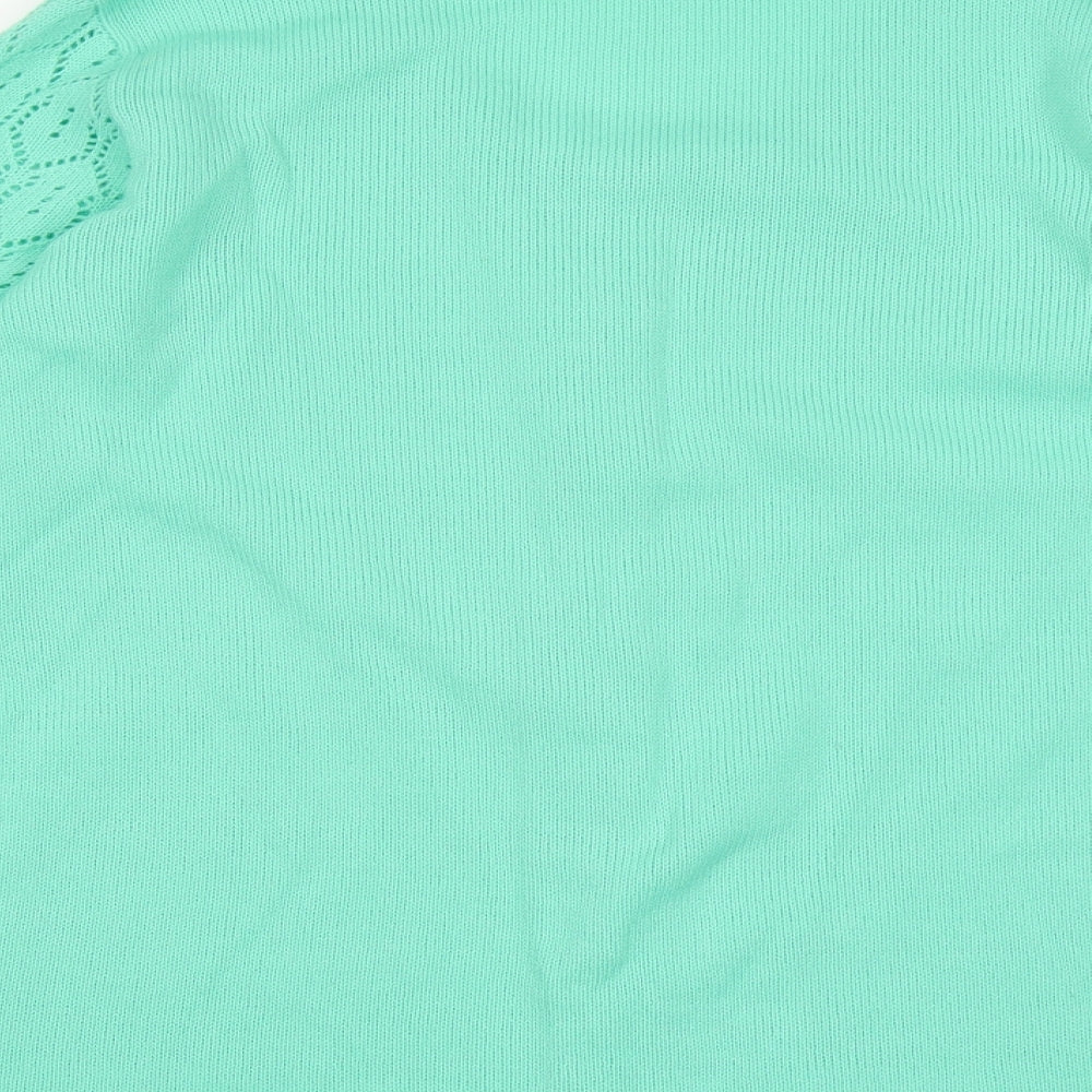 Wardrobe Womens Green   Cardigan Jumper Size 16