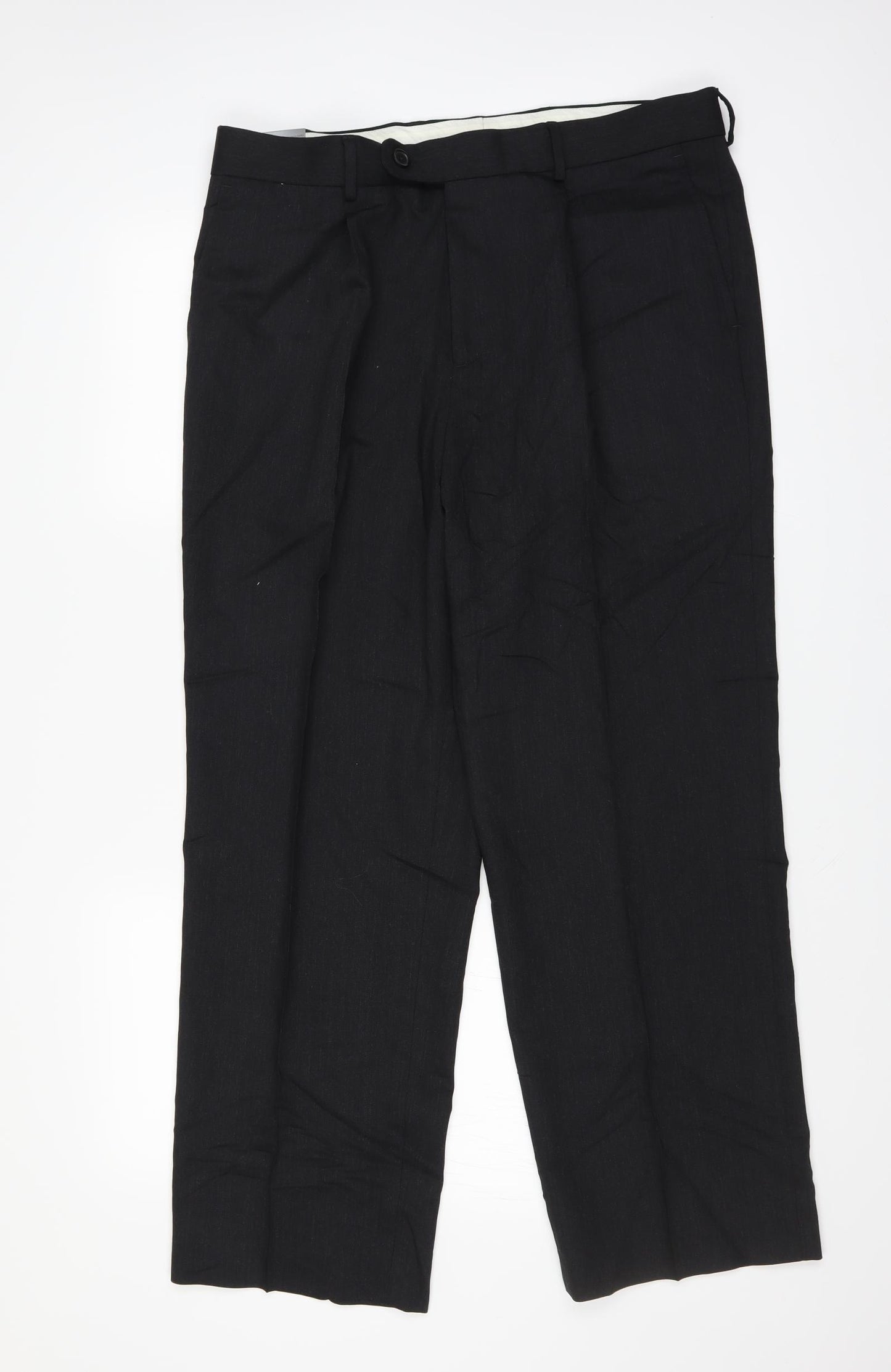 Taylor Wright Mens Black   Trousers  Size 36 in L29 in - SHORT LEG